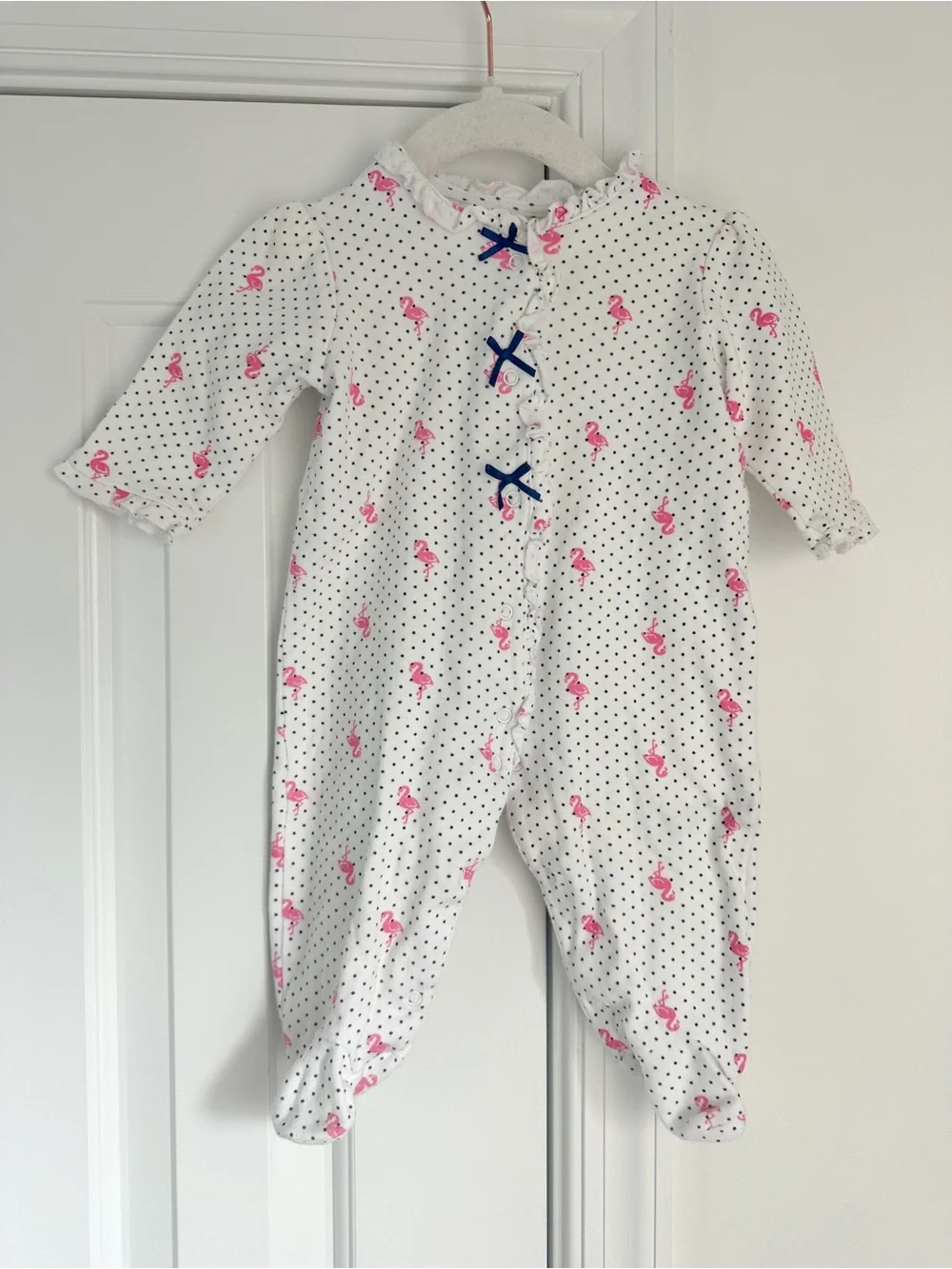 Little me flamingo sleeper 6m